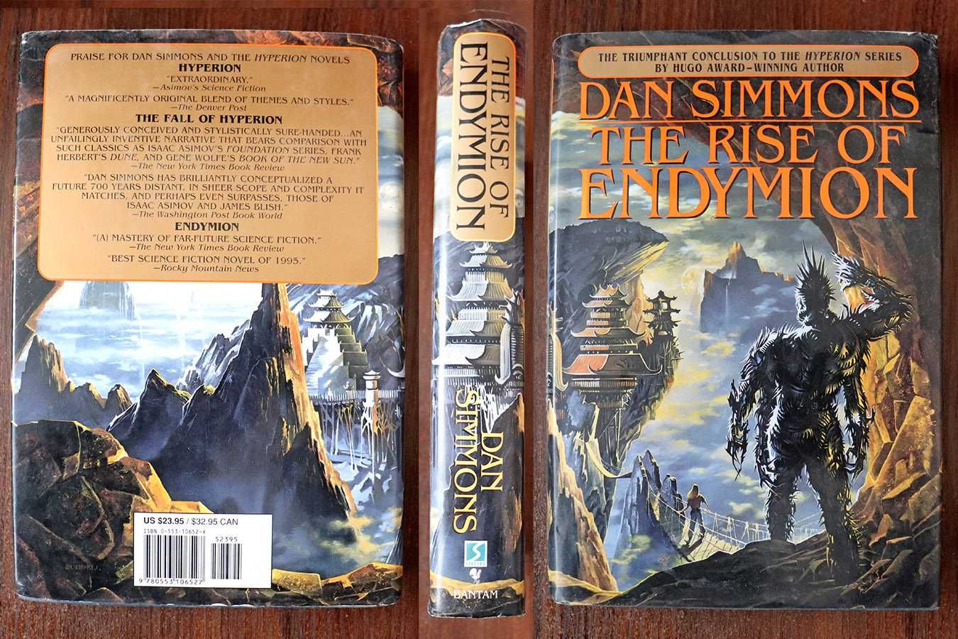 Dan Simmons. The Rise of Endymion / English, ж.обкл, 1997, 1е видання