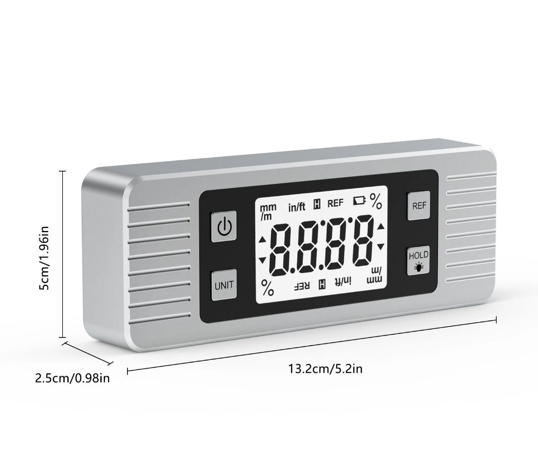 Nível Digital Compacto JD11 com Base Magnética **NOVO**