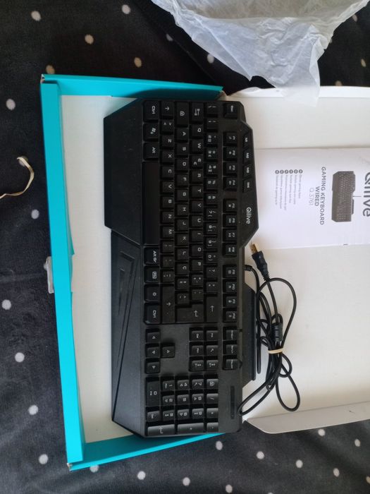 Teclado gaming keyboard wired QILIVE