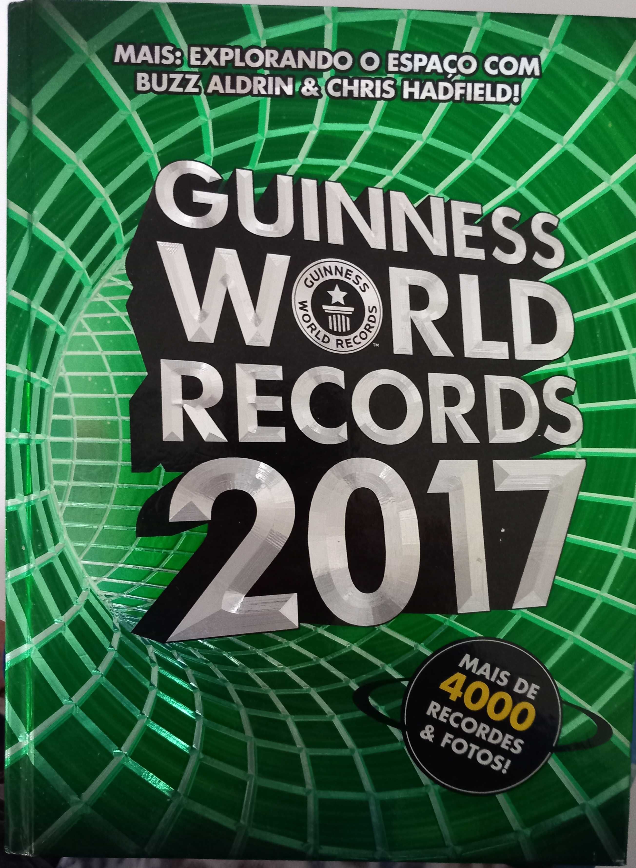 Livro - Guiness World Records 2017 - em português - portes incluídos