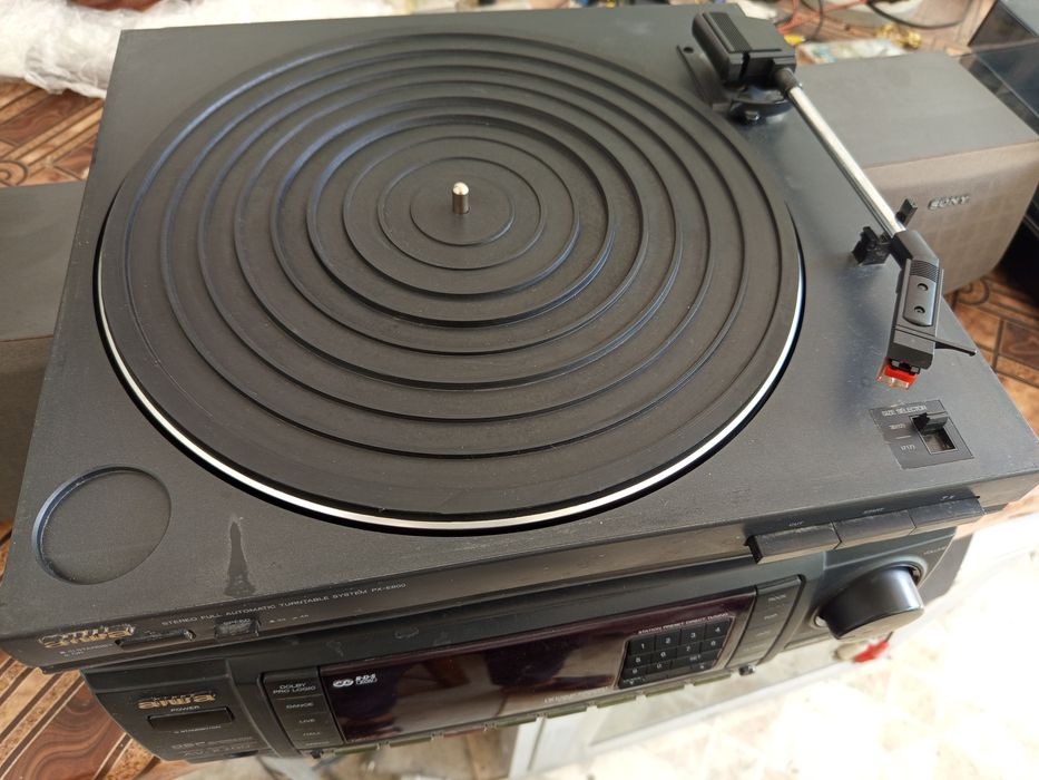 Ресивер с винилом aiwa