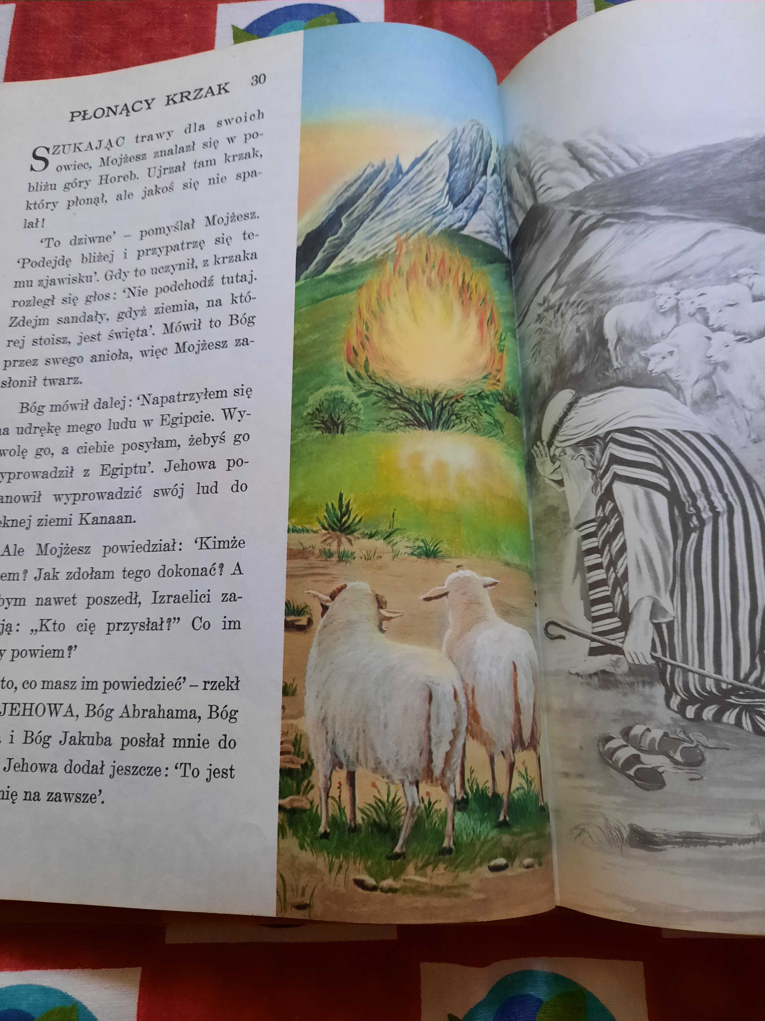 Mój zbiór opowieści biblijnych- książka dla dzieci/ 1981 r.