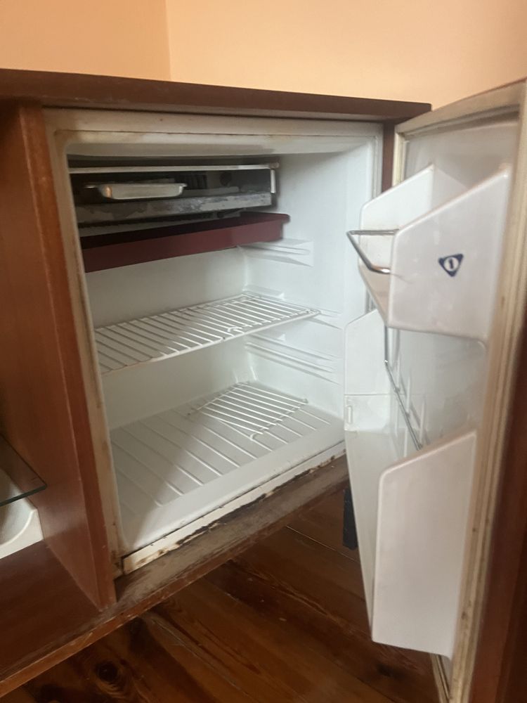 Komoda szafka z lodówką unikat vintage prl