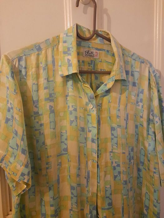 Camisa de seda natural