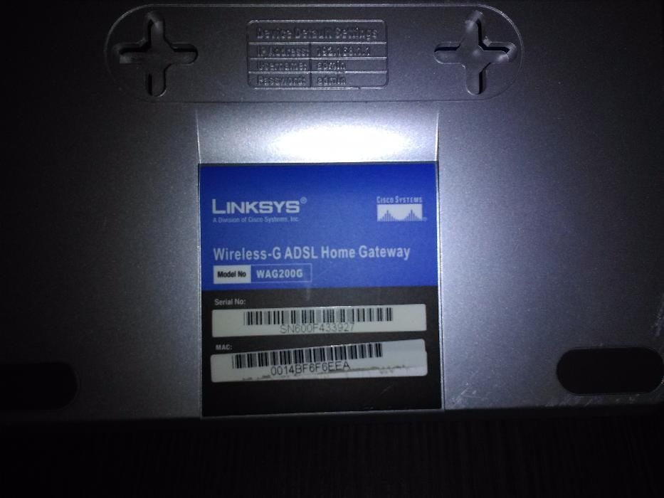 Router wireless linksys