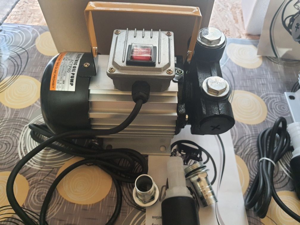 Насос топливоперекачивающий 80л/мин 220v для перекачки топлива,бензина