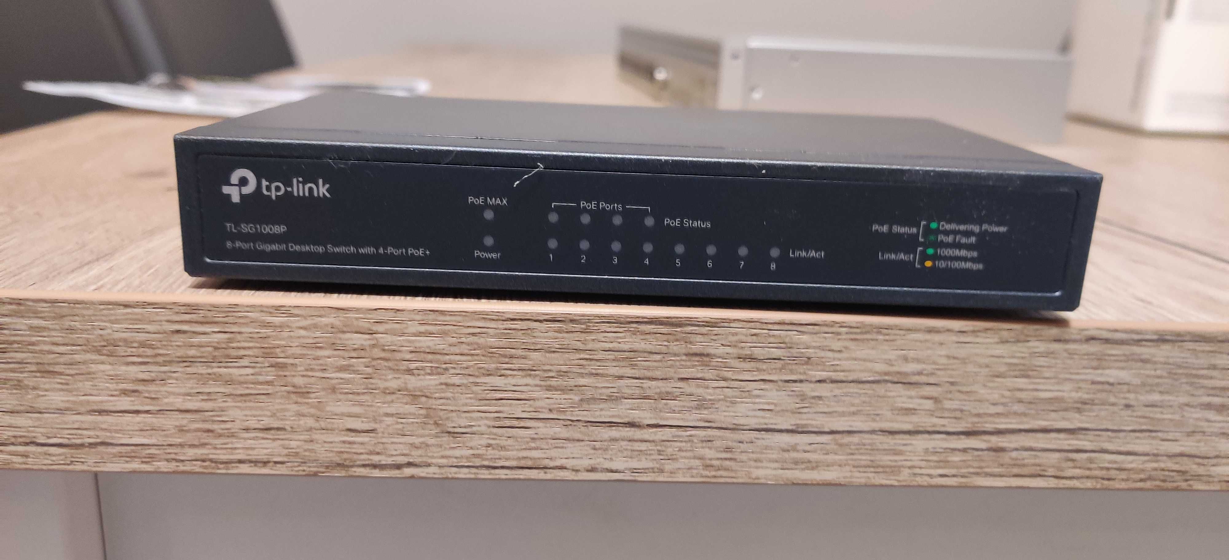 Kamery IP, routery, switche