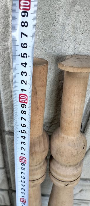 Drewniane tralki /balustrady /pionowe słupki do schodów balkonu tarasu