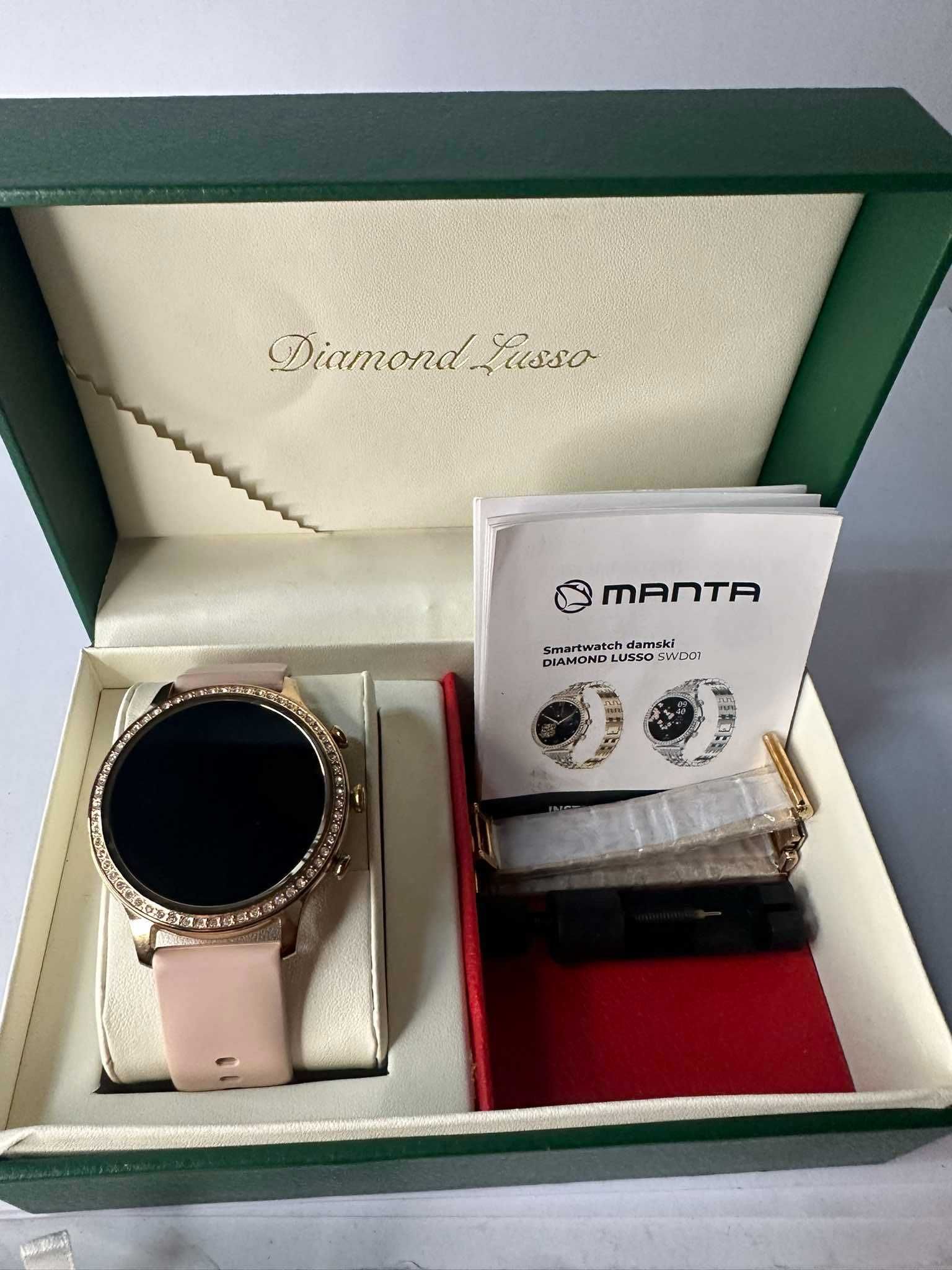 Smartwatch MANTA SWD01GD (732/25) tyl