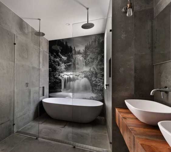 Panel szklany do 100x200cm z nadrukiem - opcja hartowana - Katowice