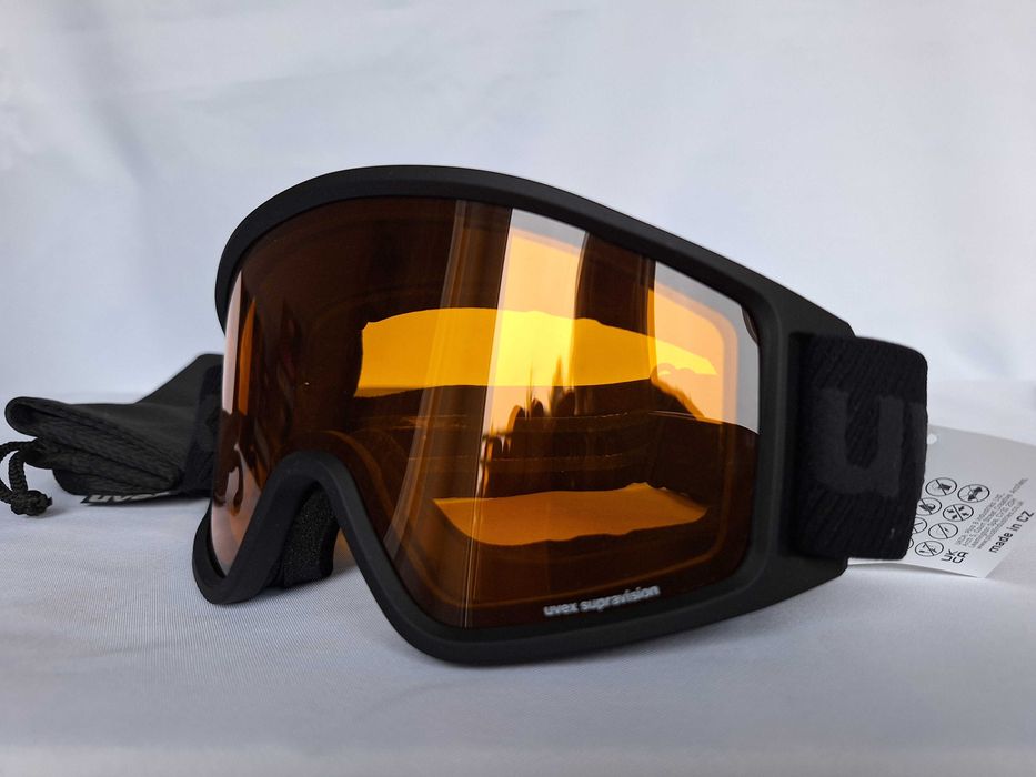 Gogle narciarskie Uvex G.GL 3000 TO Black Mat Mirror Red S1 S3