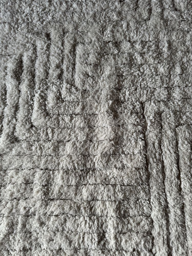 Bawełniany dywan w geometryczny wzór