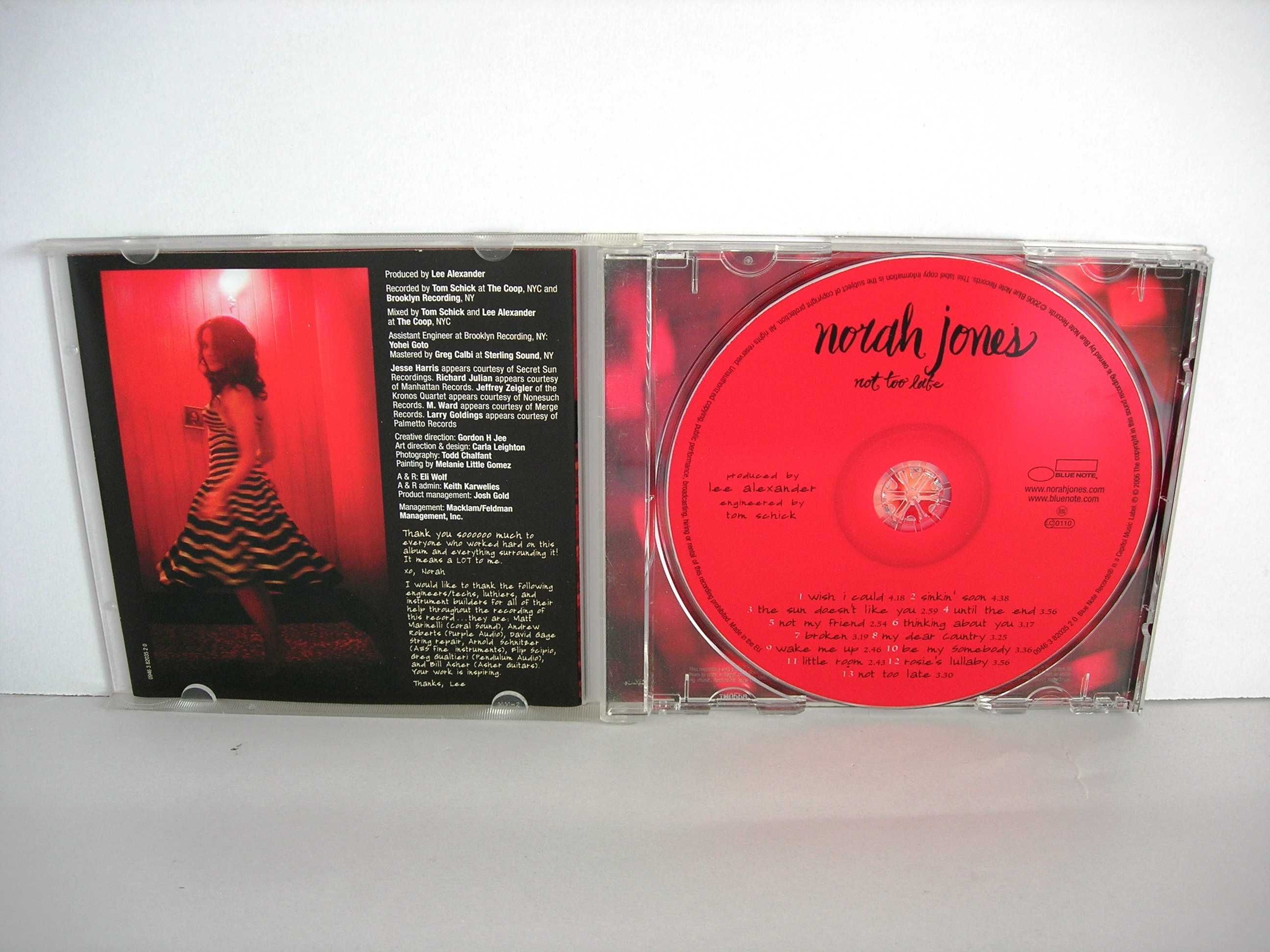 Norah Jones "Not to late" CD Capitol Music 2006