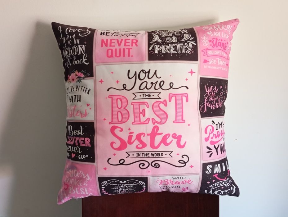 Almofada The Best Sister