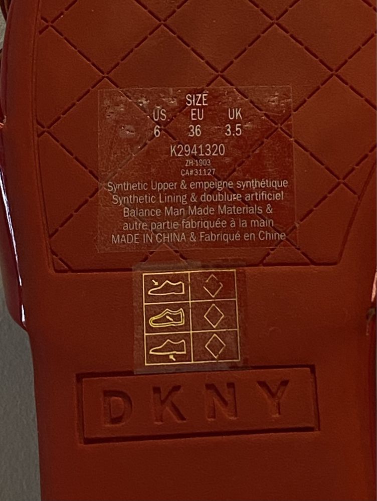 Klapki DKNY r. 36