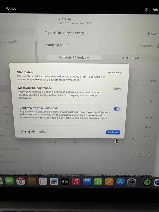 Apple MacBook Air 13,6" M2 16GB RAM 256GB Dysk Kolor Starlight
