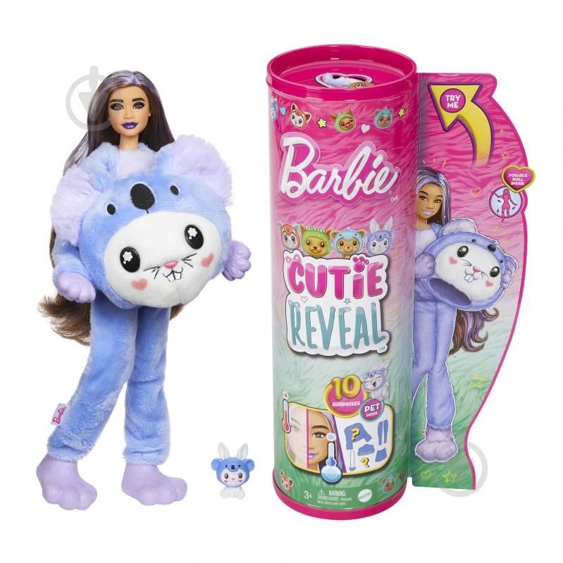 Кукла Barbie Cutie Reveal Кролик в костюме коалы, лялька барбі 

Дж