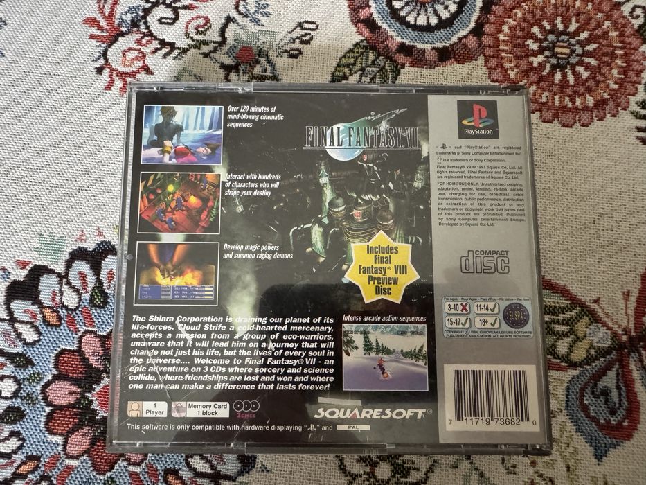 Final Fanrasy VII - Psx - Playstation 1