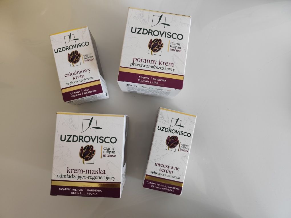 Uzdrovisco czarny tulipan intense duży zestaw
