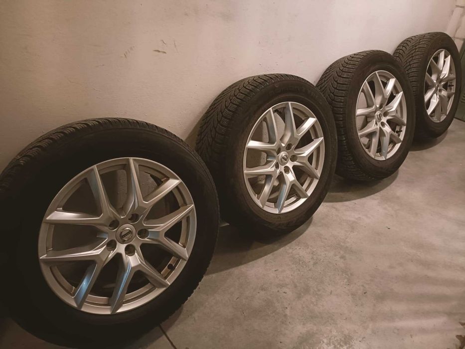 Oryginalne felgi Volvo R18 + opony zimowe Nokian WR SUV 4 235/60R18