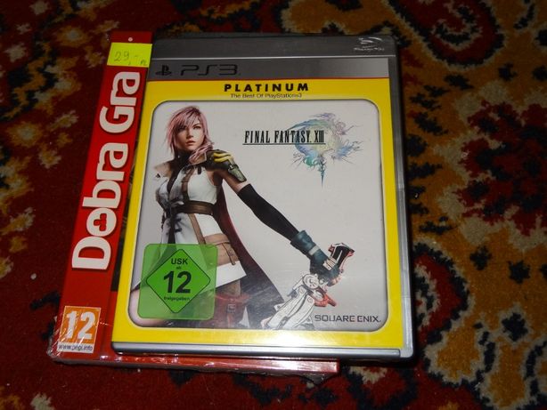 + Final Fantasy XIII + gra na PS3 FF 13, wiele innych gier na