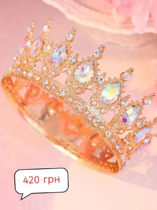Корона на торт, диадема