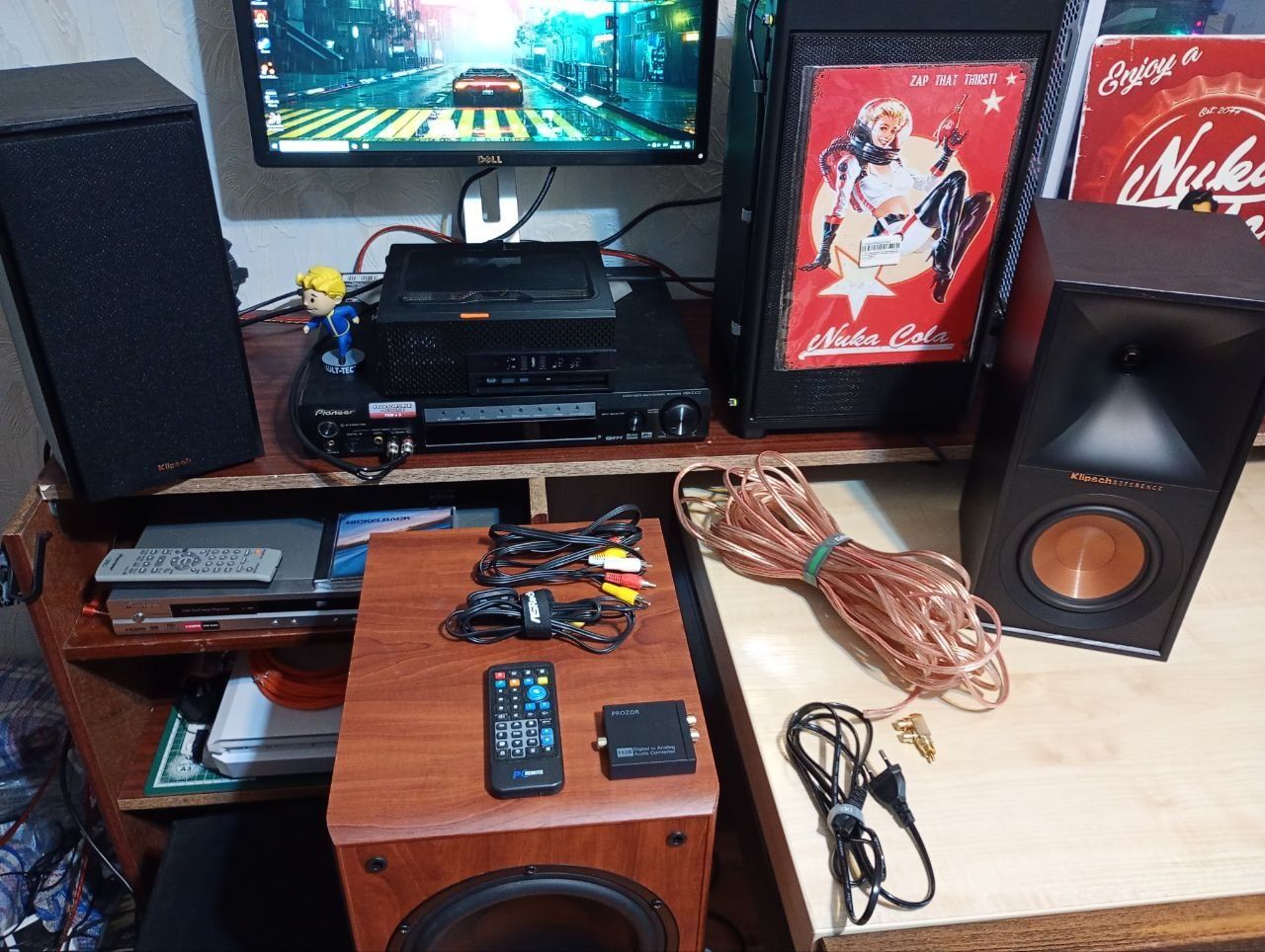 Міні ПК - 4k, Flac, AAC, WiFi Streamer + HiFi акустика Bowers&Wilkins