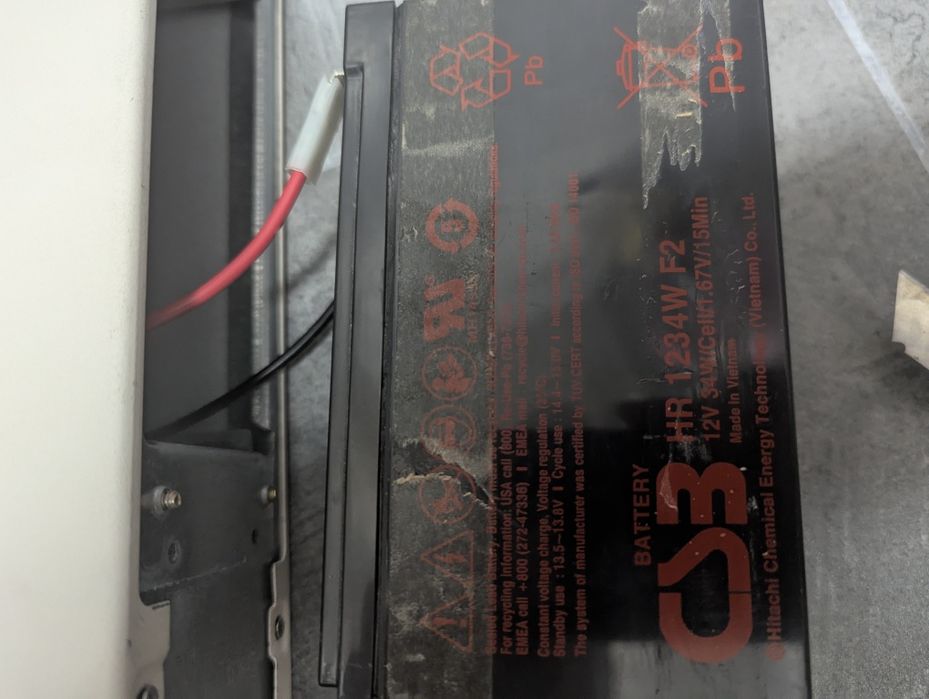 ІБЖ APC back up 300 + акумулятор новий