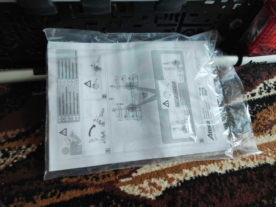 Bagaznik rowerowy Atera sport M3