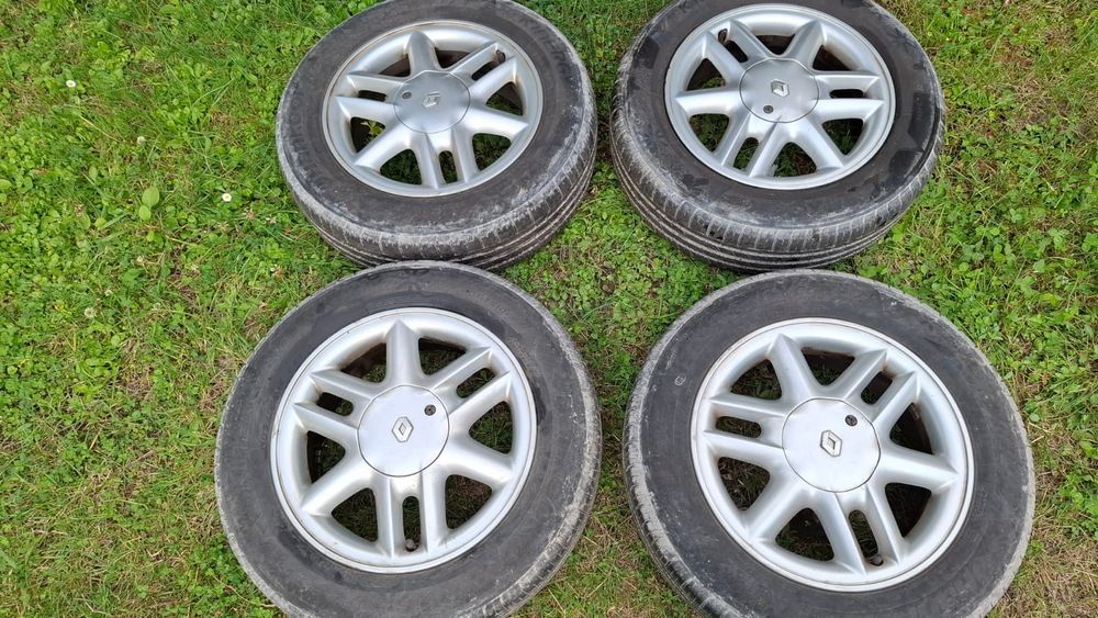 Felgi aluminiowe 185/65/ 15 Renault z oponami