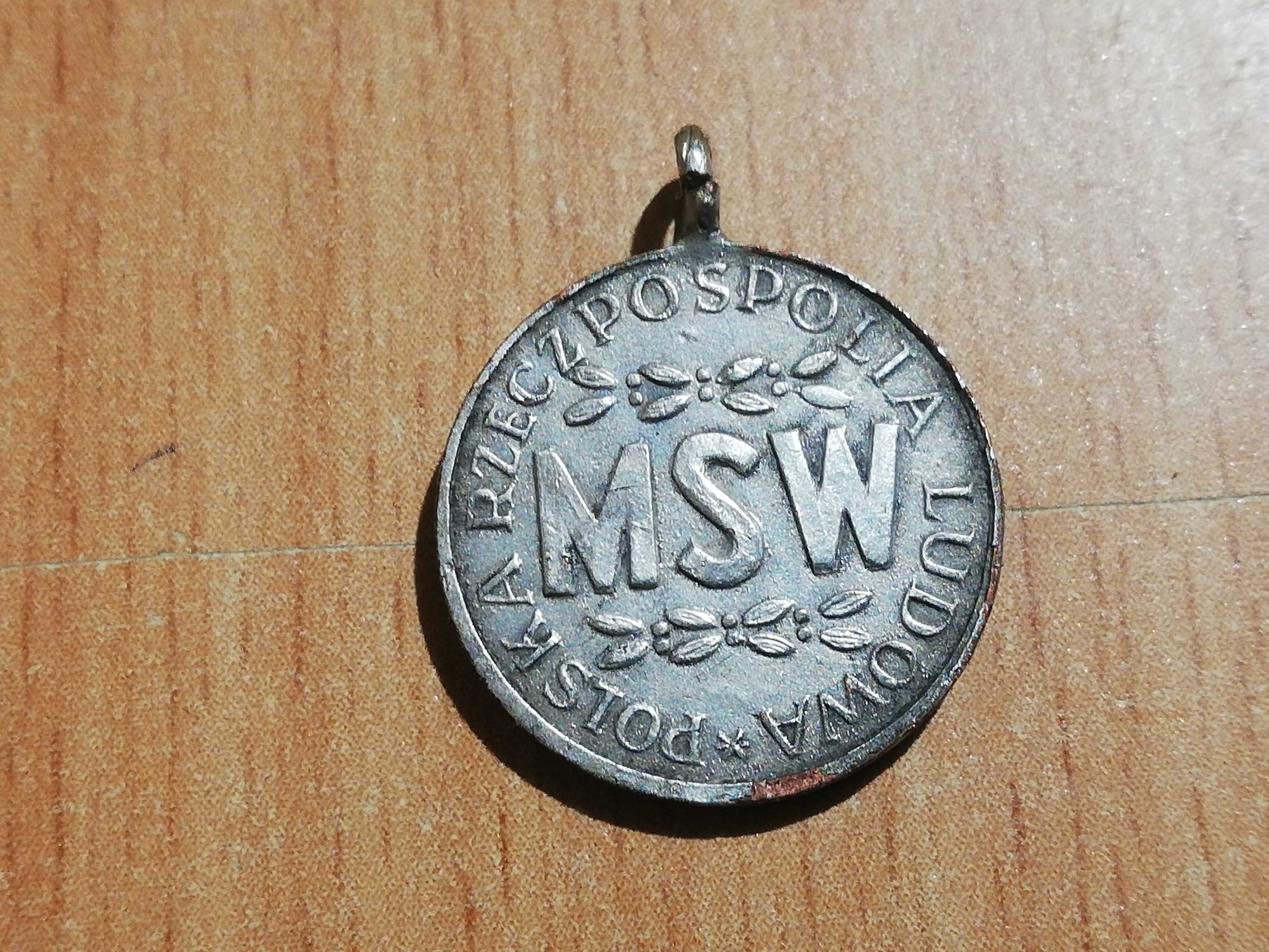 Medal XX lat w służbie Narodu MSW destrukt jedyny taki okazja