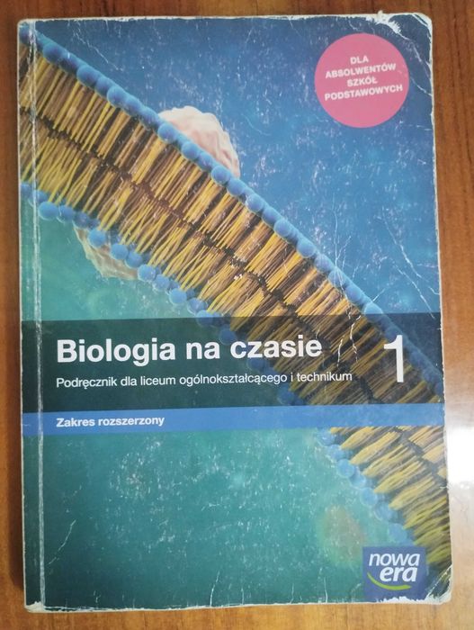 Biologia na czasie 1 zakres rozszerzony