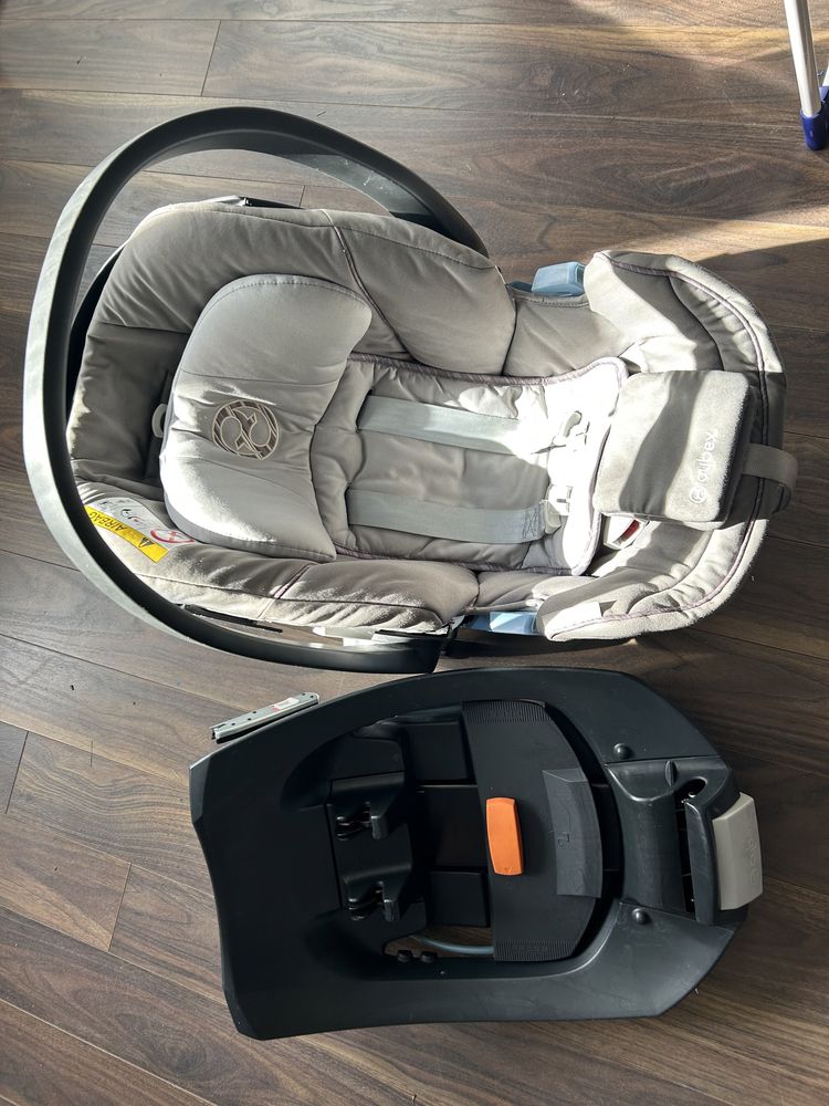 Cybex aton 5 fotelik + baza