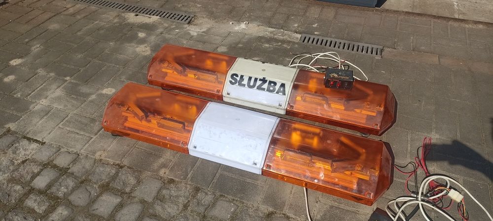 Kogut, belka świetlna LED Strobos 12/24v