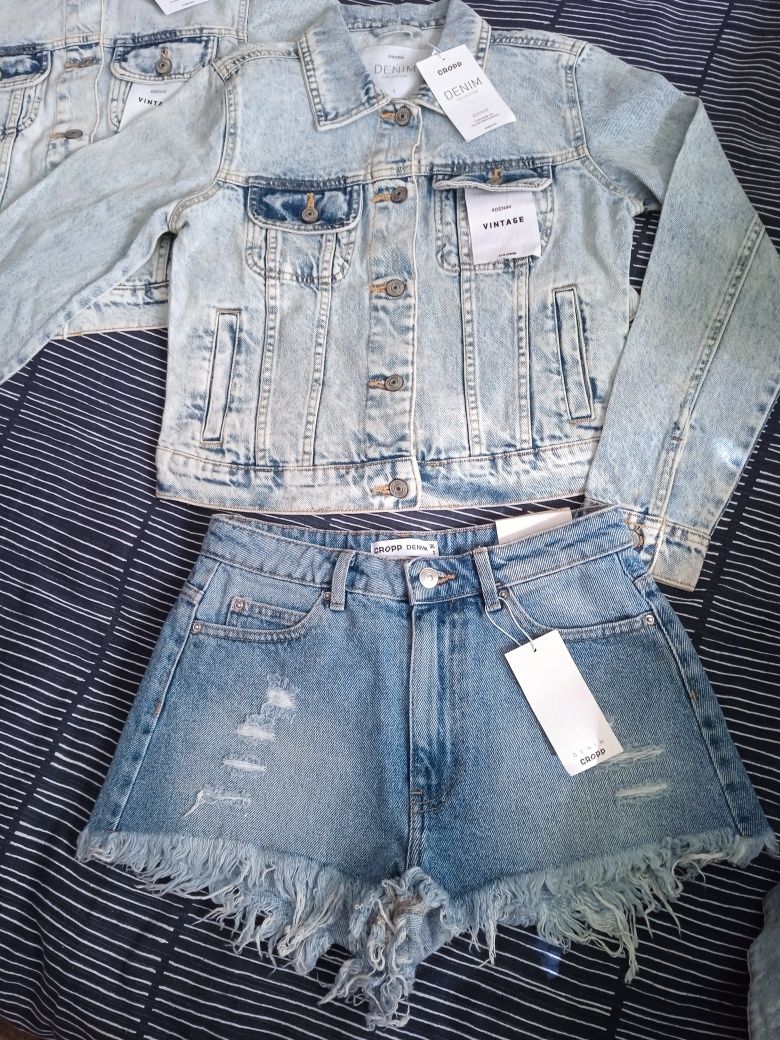 Женские джинсовые пиджаки Cropp Размеры: S, L