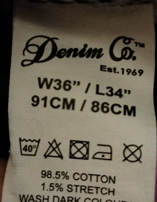 Calças de Ganga Tamanho Grande