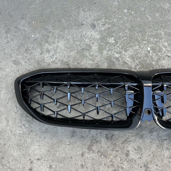 Ноздри bmw g20 g21 g28 diamond black решотка радіатора бмв г20 г21 г28