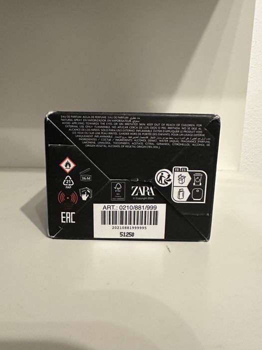 Perfume Zara Bogoss Vibrant Leather