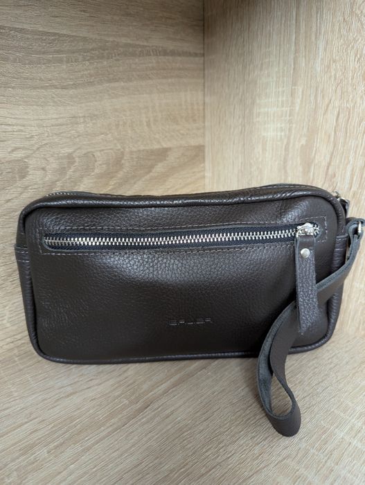 Чоловічий клатч,натуральна кожа.