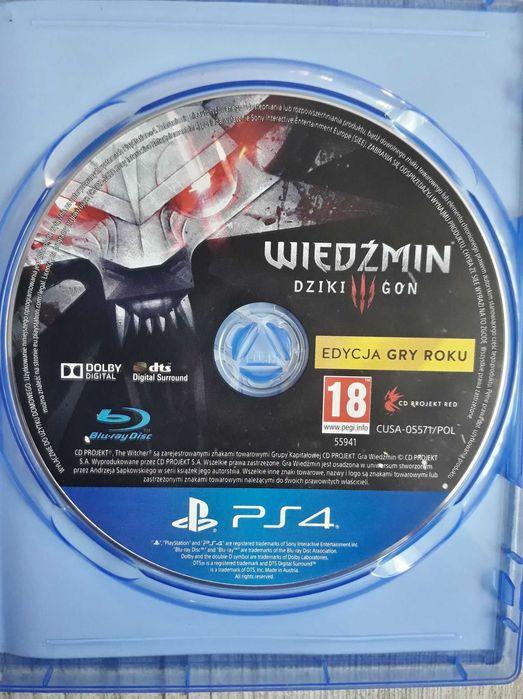 Gra Wiedźmin 3 Dziki Gon Polska Wersja  PS4/PS5 Playstation