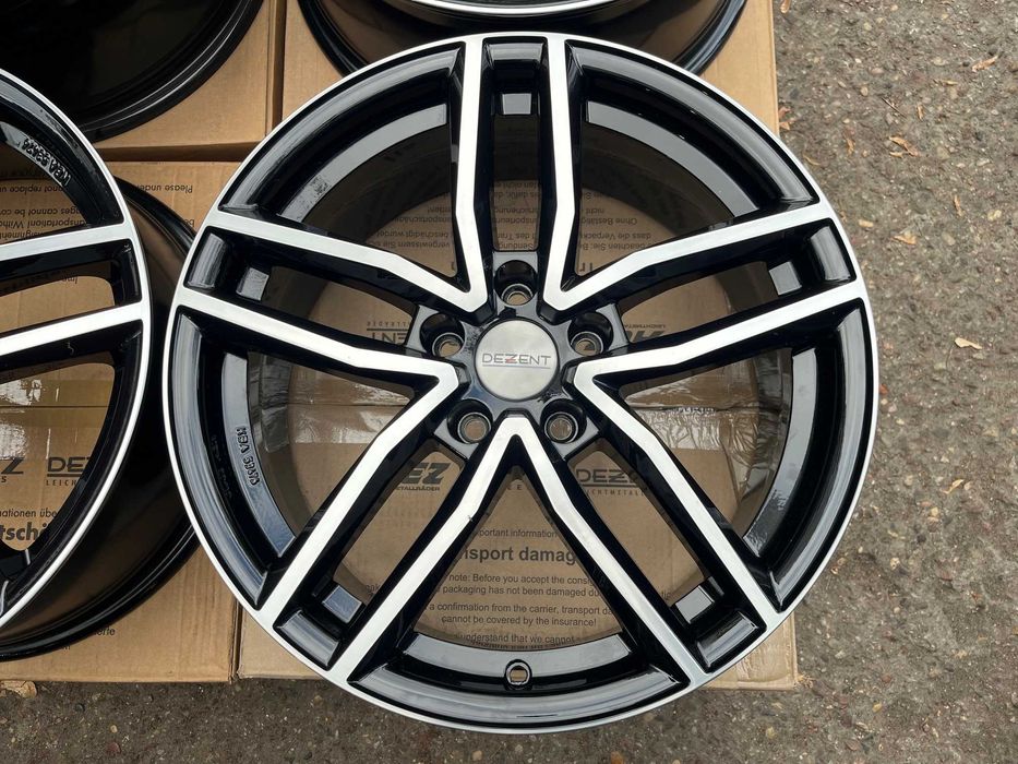 4x felga DEZENT TR dark 18"x7,5" roz 5x112 ET 42 AUDI A3 SKODA OCTAVIA