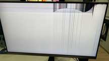 Monitor Samsung U28R550UQR 28" 4K UHD – uszkodzony, działa z pasami