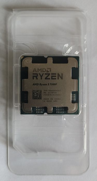 Процесор AMD RYZEN 5 7500F, новий