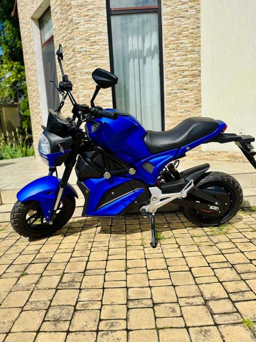 Електробайк Little Monster 2800W Spider Black 2 Чорний электромотоцикл