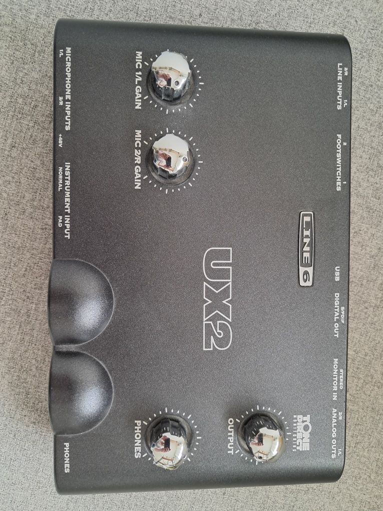 Line 6 Pod Studio Ux 2 interfejs audio