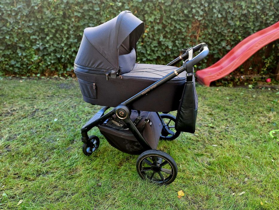 Wózek 2w1 Espiro Yoga Black - najnowszy model