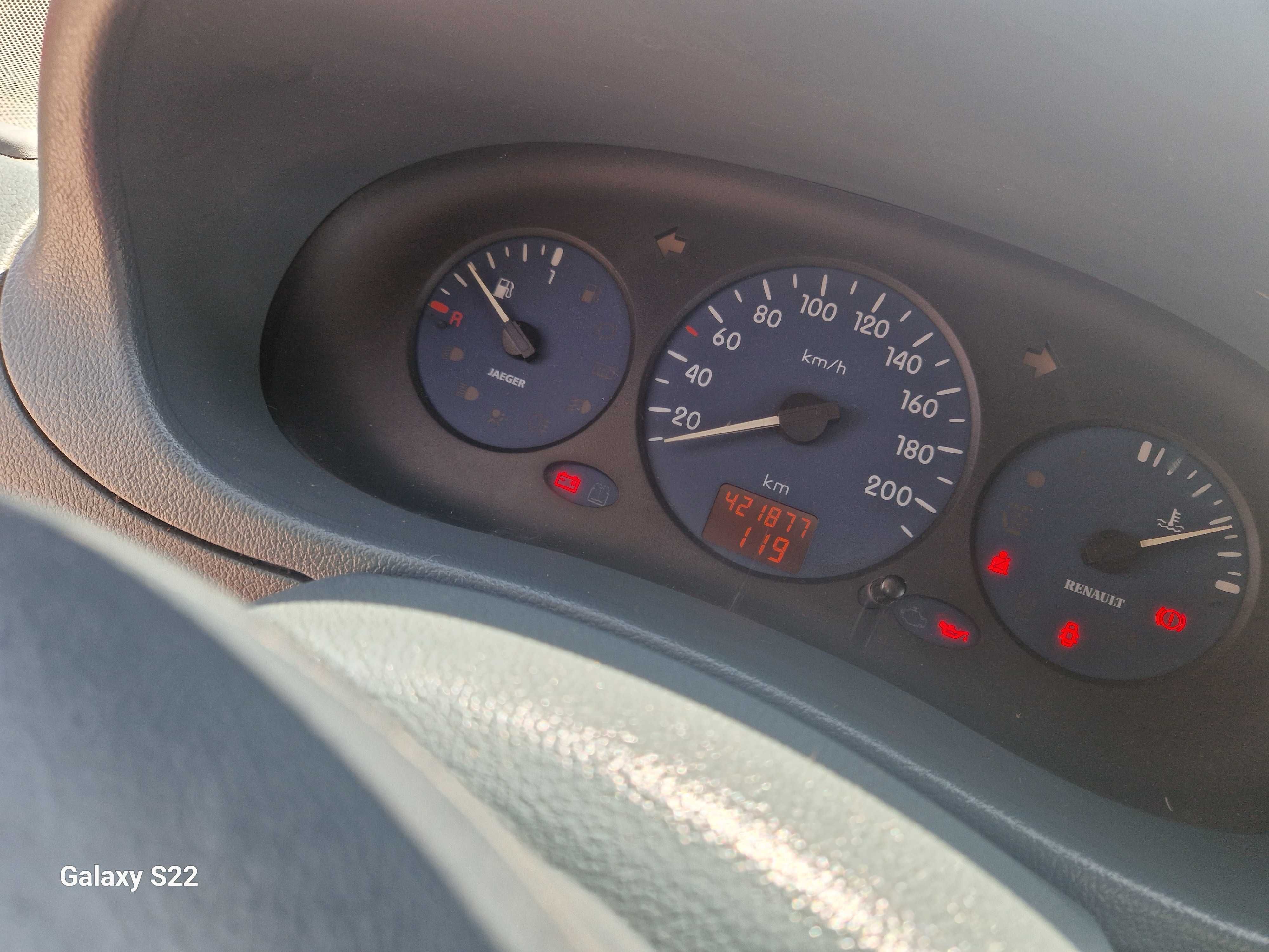 Renault kangoo maxi 1.9d ,ano 2001