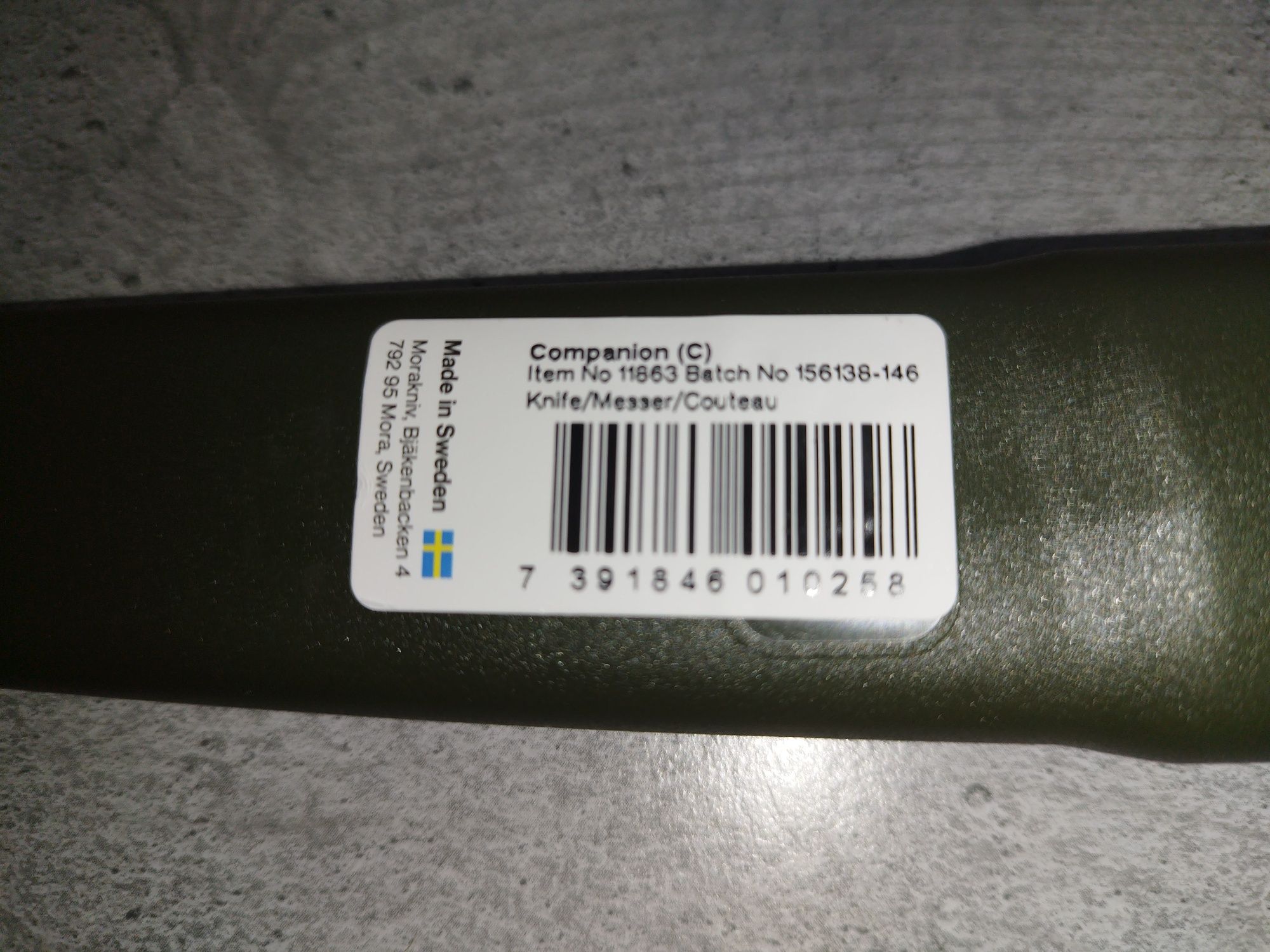 Morakniv Companion carbon, new, original