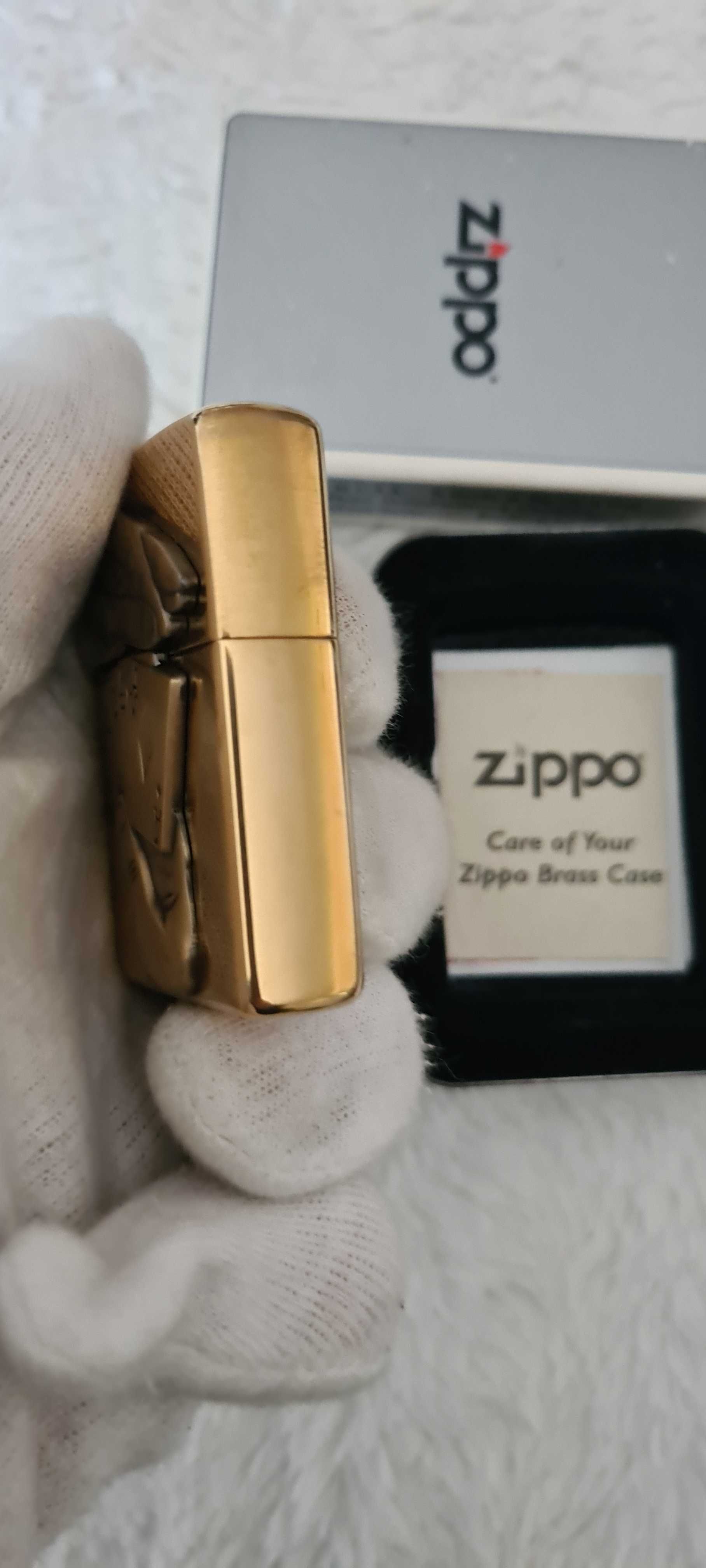 Zapalniczka Zippo Karty Brass 1998r. XIV. Nowa