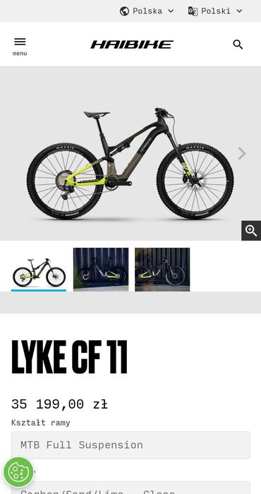 Haibike LYKE CF 11 19kg